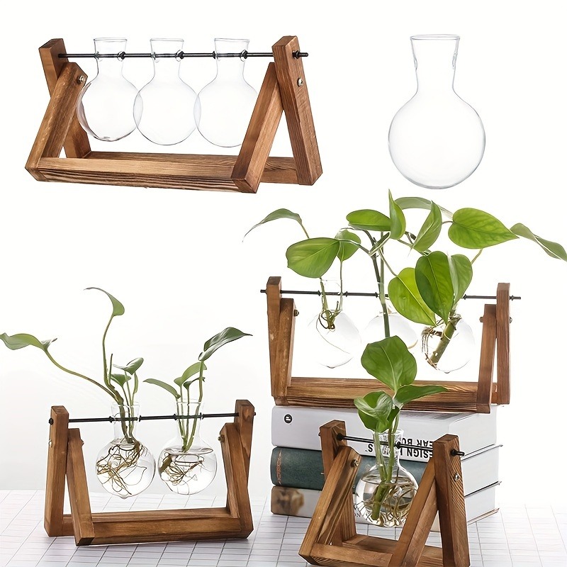 Настольный стеклянный кашпо, с – обзор и цена Propagation Station Vase