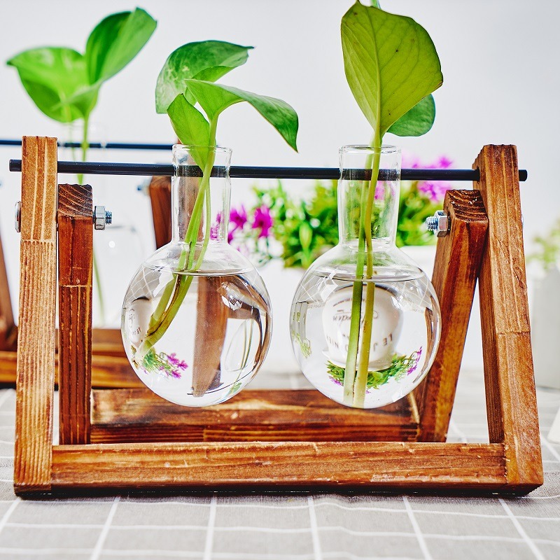 Настольный стеклянный кашпо, с – обзор и цена Propagation Station Vase