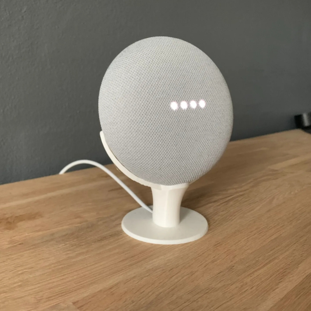 Подставка для умной колонки с  – обзор и цена Google Speaker Nest Mini