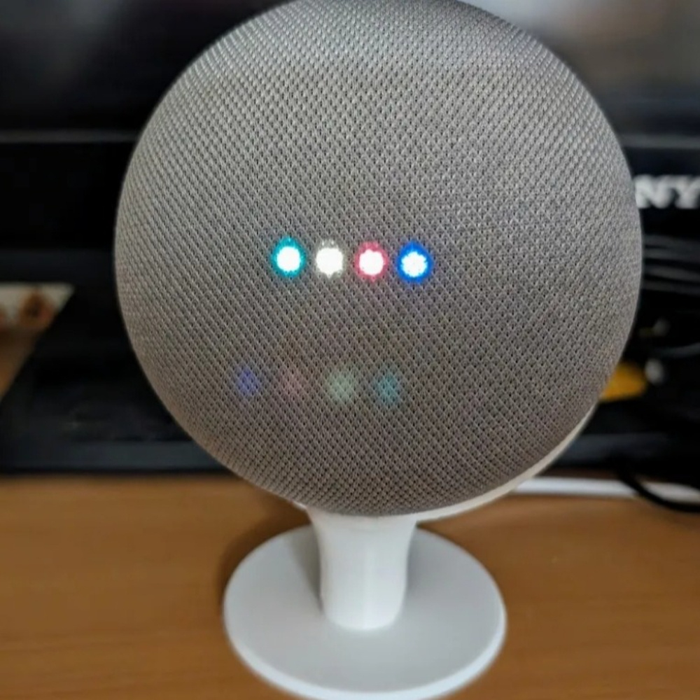 Подставка для умной колонки с  – обзор и цена Google Speaker Nest Mini